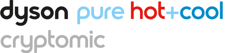 Logo Dyson Pure Hot+Cool Cryptomic