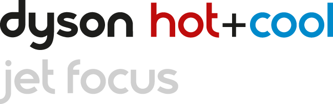 Logo du ventilateur chauffage Dyson Hot+Cool avec Jet Focus