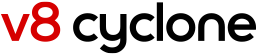 Logo Dyson V8 Cyclone.